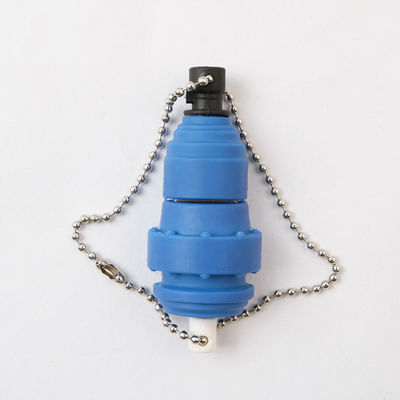 PVC Open Mold แฟลชไดรฟ์ USB แบบกำหนดเอง 8gb 16GB 32GB 64GB 128GB พร้อมพวงกุญแจ