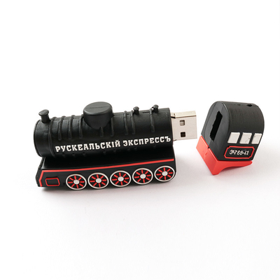3D Copy Real Train USB Drive รูปร่างที่กำหนดเอง Usb 3.0 หน่วยความจำเต็ม