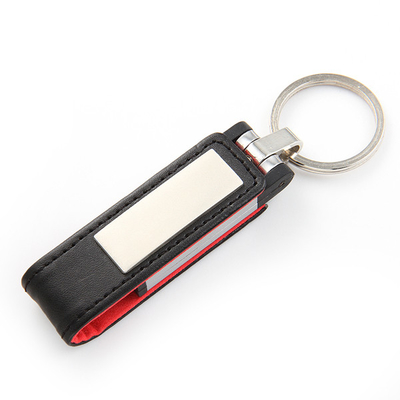 เคสโลหะ หนังแท้ USB แฟลชไดร์ฟ 64GB 128GB 256GB FCC Approved