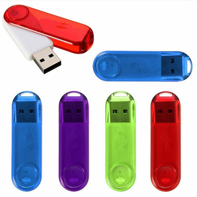 64GB 2.0 3.0 Twist Usb แฟลชไดร์ฟ 80MB/S หน่วยความจำเต็มเคสใส