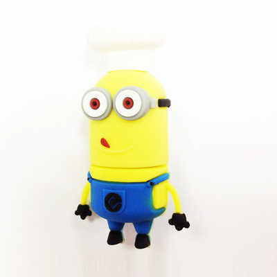 PVC Open Mould Custom By ตัวการ์ตูน Minions Usb 2.0 และ 3.0 Fast