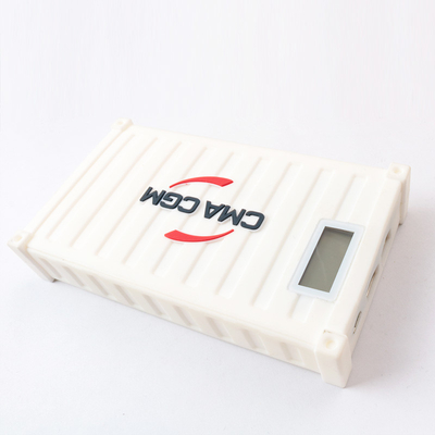5000MAH 2800MAH PVC Power Bank ปรับแต่งด้วยสายเคเบิลเดี่ยว