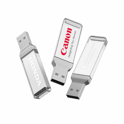 8GB 128GB UDP Flash Crystal USB ติด 2.0 อะคริลิคใส
