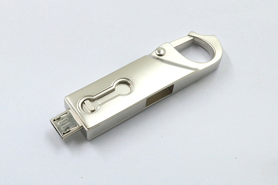 แฟลชไดรฟ์ UDP แบบยาว OTG usb 2.0 64gb พร้อมตัวเชื่อมต่อ หุ่นยนต์