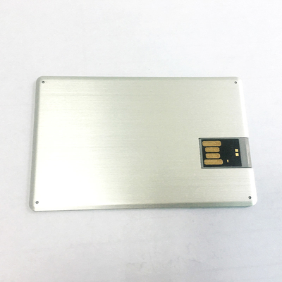 หน่วยความจำเต็มรูปบัตรเครดิต usb ติดs Waterproof 256GB 8GB ROSH