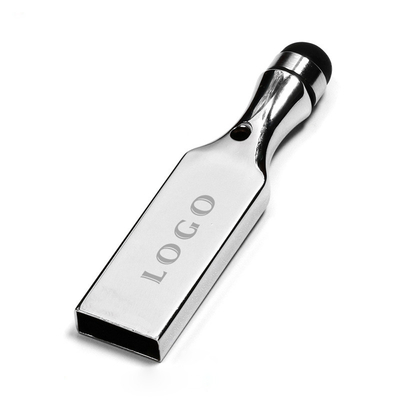 ปากกาสัมผัส 80MB / S หน่วยความจำ USB แบบกำหนดเอง 8GB 16GB แฟลชไดรฟ์ส่วนบุคคลสำหรับของขวัญ