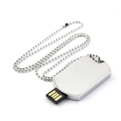 โลหะ 2.0 Usb แฟลชไดร์ฟ โลโก้ส่วนบุคคล 128GB เกรด A UDP Flash Chips