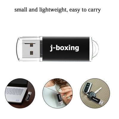 โลหะ 16GB 128gb Usb 3.0 แฟลชไดรฟ์ 80MB / S พร้อม Cap ใส