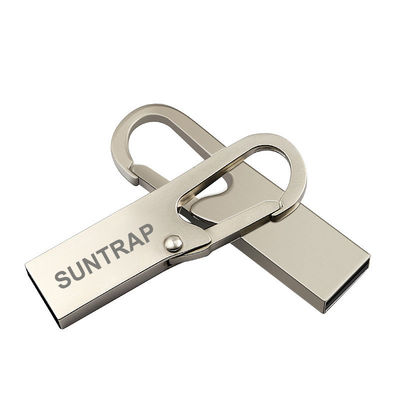 32GB 64GB 128GB โลหะเงิน Usb ติด 2.0 แฟลชไดรฟ์ UDP 2.0