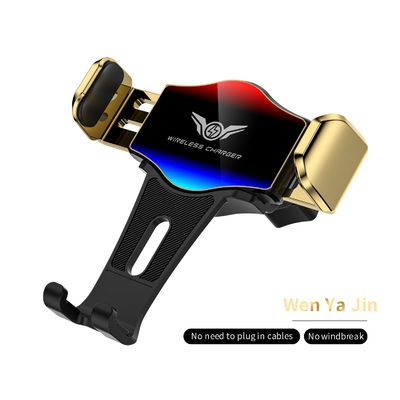 เครื่องชาร์จมัลติฟังก์ชั่นไร้สายหมุนได้ 360 องศา รองรับ 15 วัตต์ QI