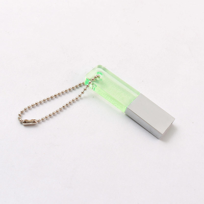 Crystal UDP Chip Waterproof USB Flash Drive 2.0 หน่วยความจำเต็มความเร็วสูง