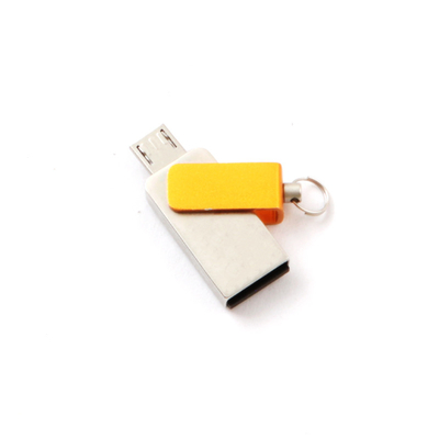 Android Micro OTG USB Stick Metal 2.0 ความเร็วสูง 16GB พอร์ต UDP