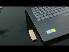 แฟลชไดรฟ์ฟางและพลาสติก 128GB วัสดุรีไซเคิล หน่วยความจำ Usb 3.0