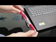 ปากกาตัวโปร่งใส USB แฟลชไดรฟ์ 2.0 3.0 80MB / S ของขวัญ Usb Stick