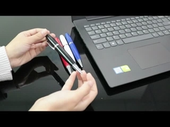 แฟลชไดรฟ์ USB ปากกา 2 ในหนึ่งเดียว 64GB 128GB กันน้ำ UDP 15MB/S