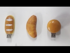 เคเอฟซี แฮมเบอร์เกอร์รูปของแม็คโดนัลด์ ดิสก์ชัน USB แฟลชไดรฟ์สําหรับอาหารเทียม ของขวัญบริษัท