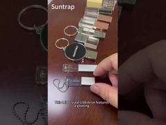 ส่วนใหญ่ของคริสตัล สามารถฉลากโลโก้ USB Stick 2.0