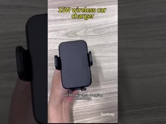 เครื่องชาร์จไวไร้สาย ใส่รถด้วยเครื่องชาร์จไวด้วยแม่เหล็ก